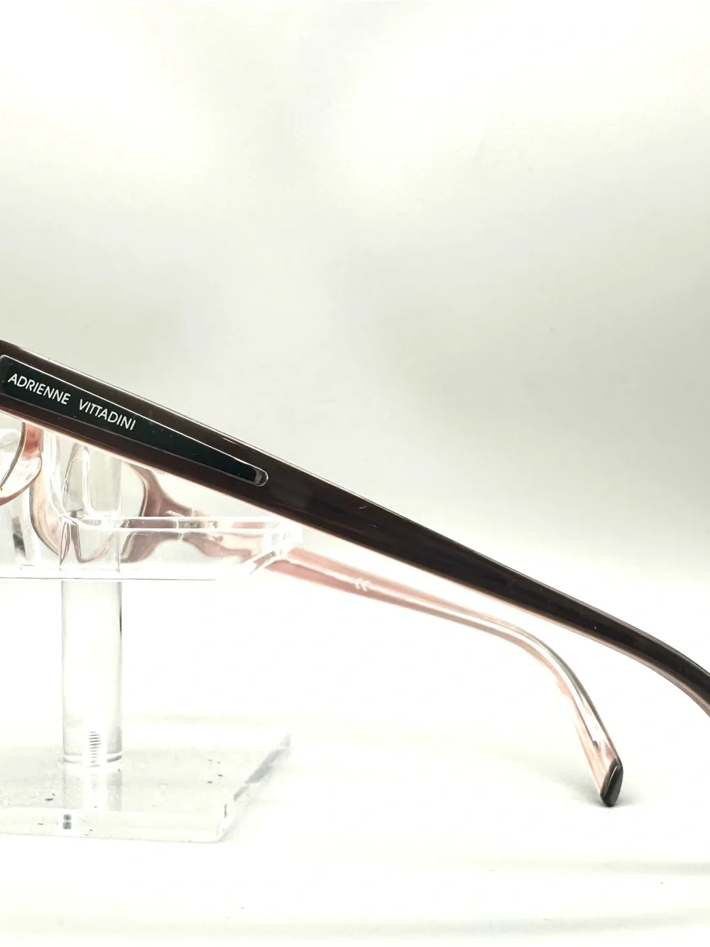 Adrienne Vittadini AV7021 Womens Eyeglasses Pink Rectangular Frames 51-15-140